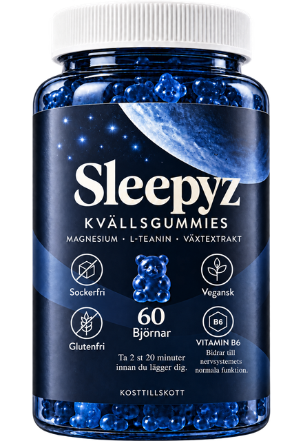Sleepyz kvällsgummies – en burk