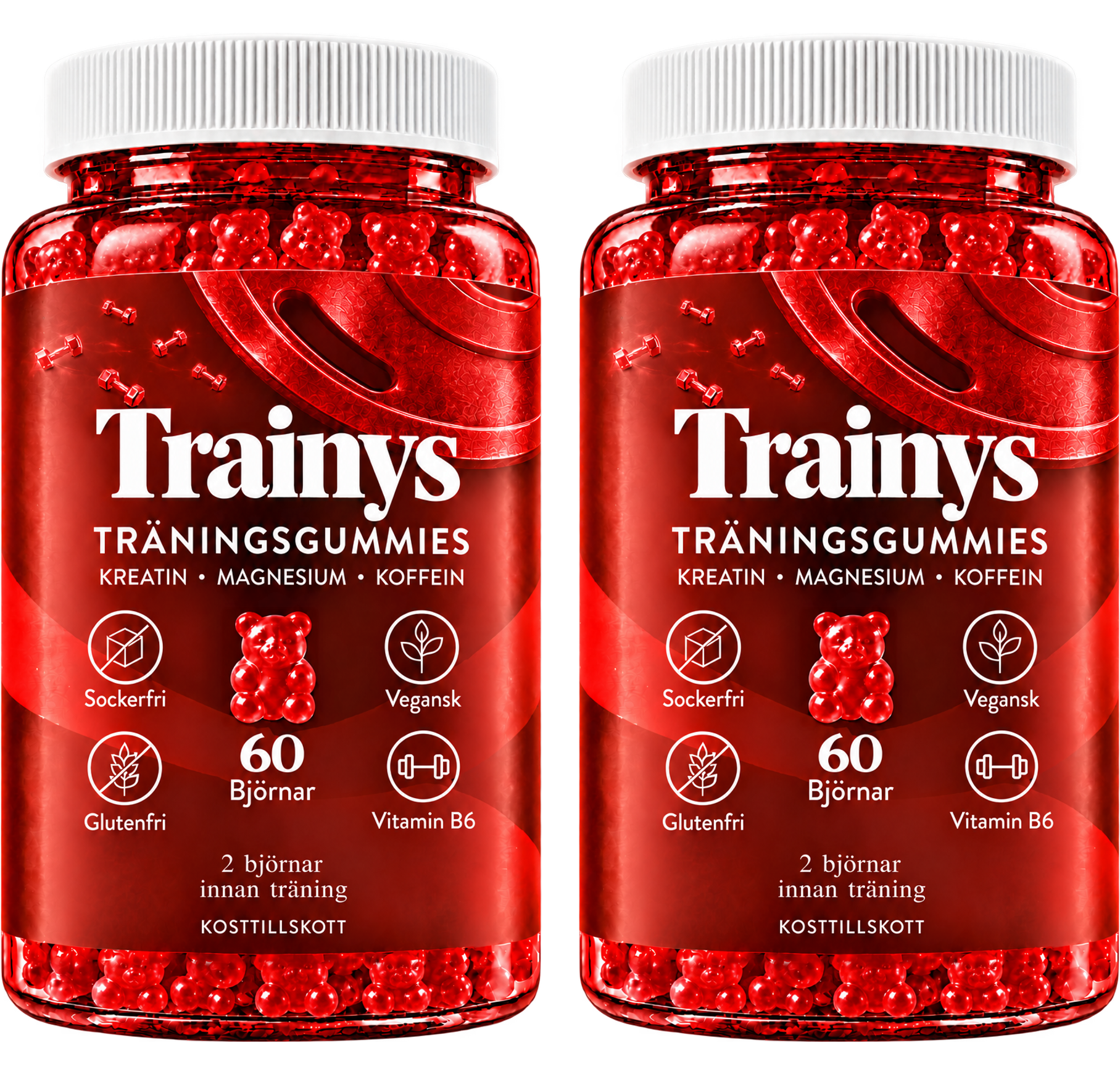 Trainys – 2 burkar